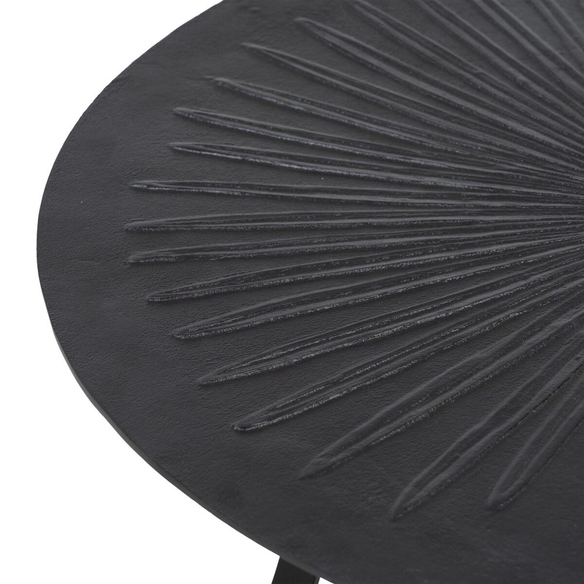 Soffbord Svart 80 x 80 x 35 cm